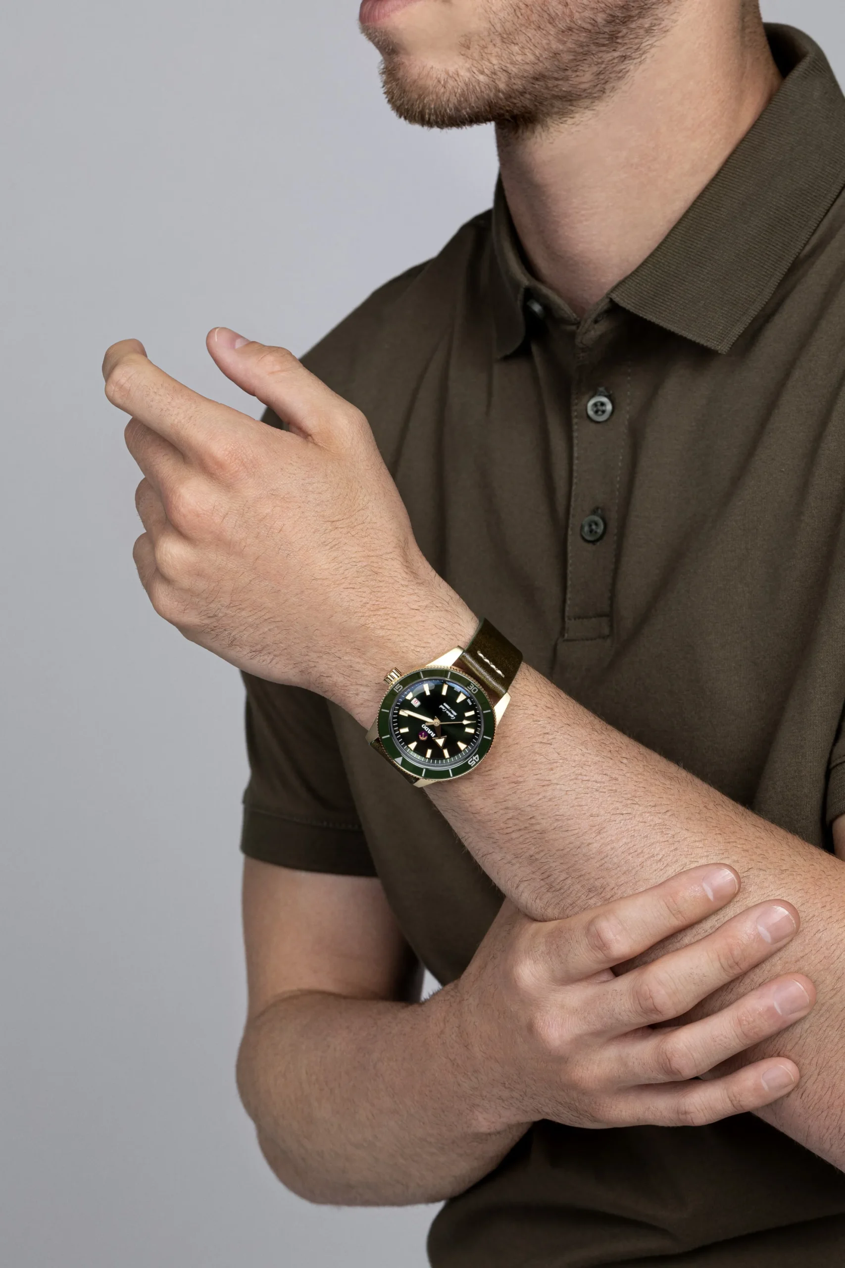Captain Cook Automatic Bronze*Rado Hot