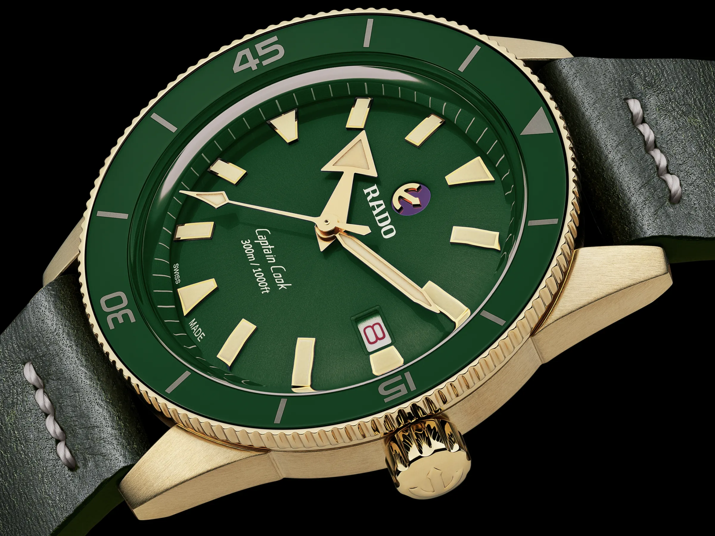Captain Cook Automatic Bronze*Rado Hot