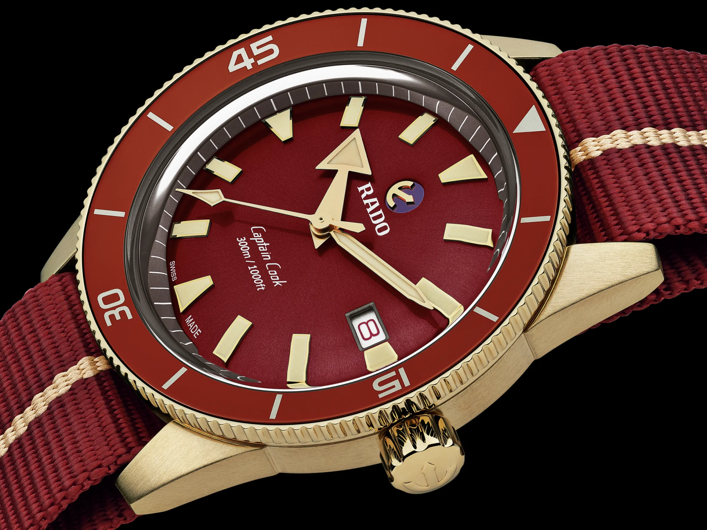 Captain Cook Automatic Bronze*Rado Discount