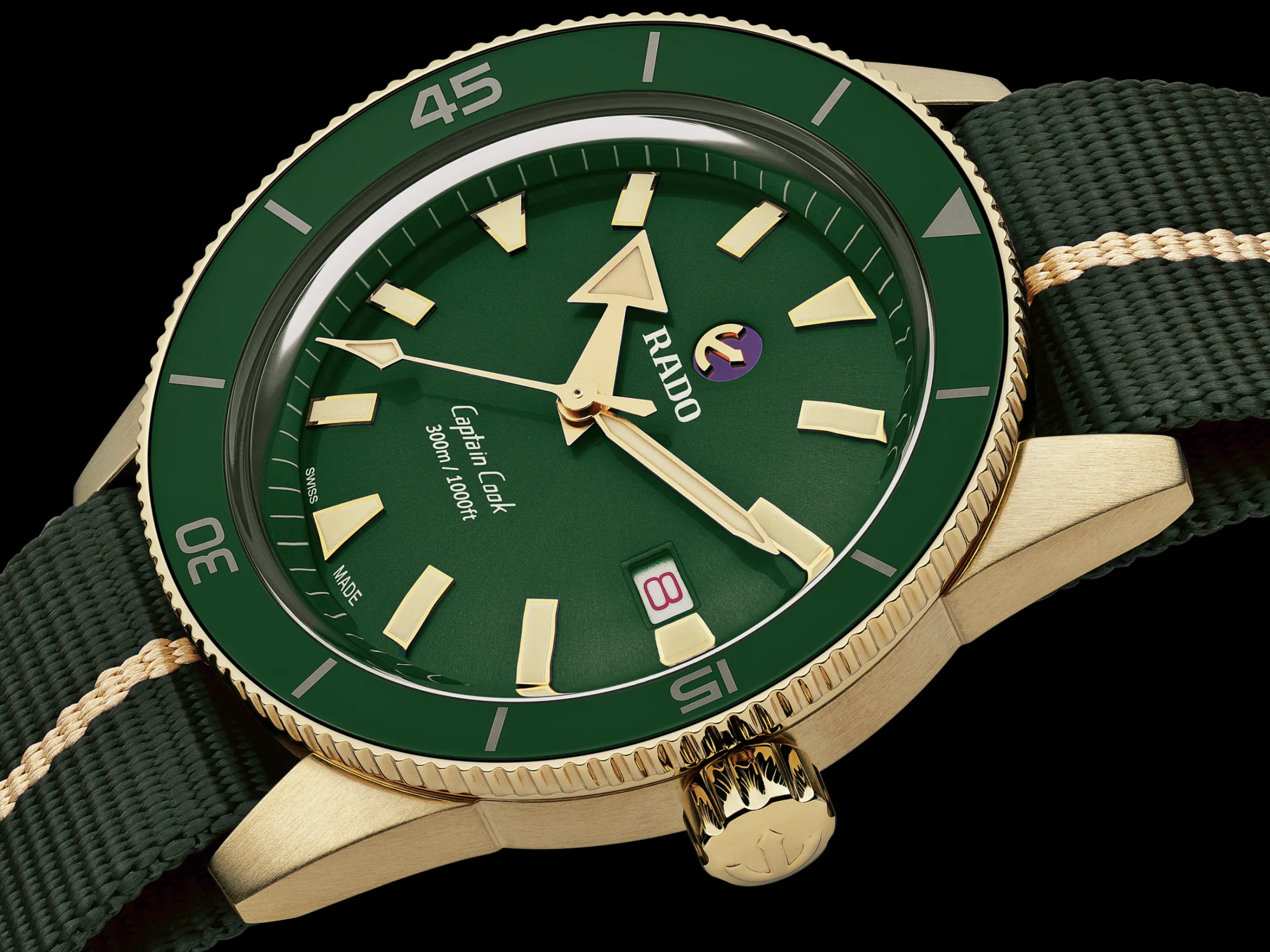 Captain Cook Automatic Bronze*Rado Best