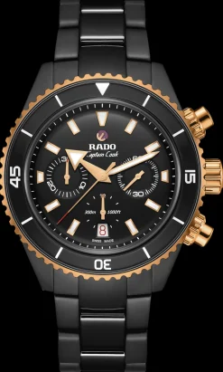 Captain Cook High-Tech Ceramic Automatic Chronograph*Rado Clearance