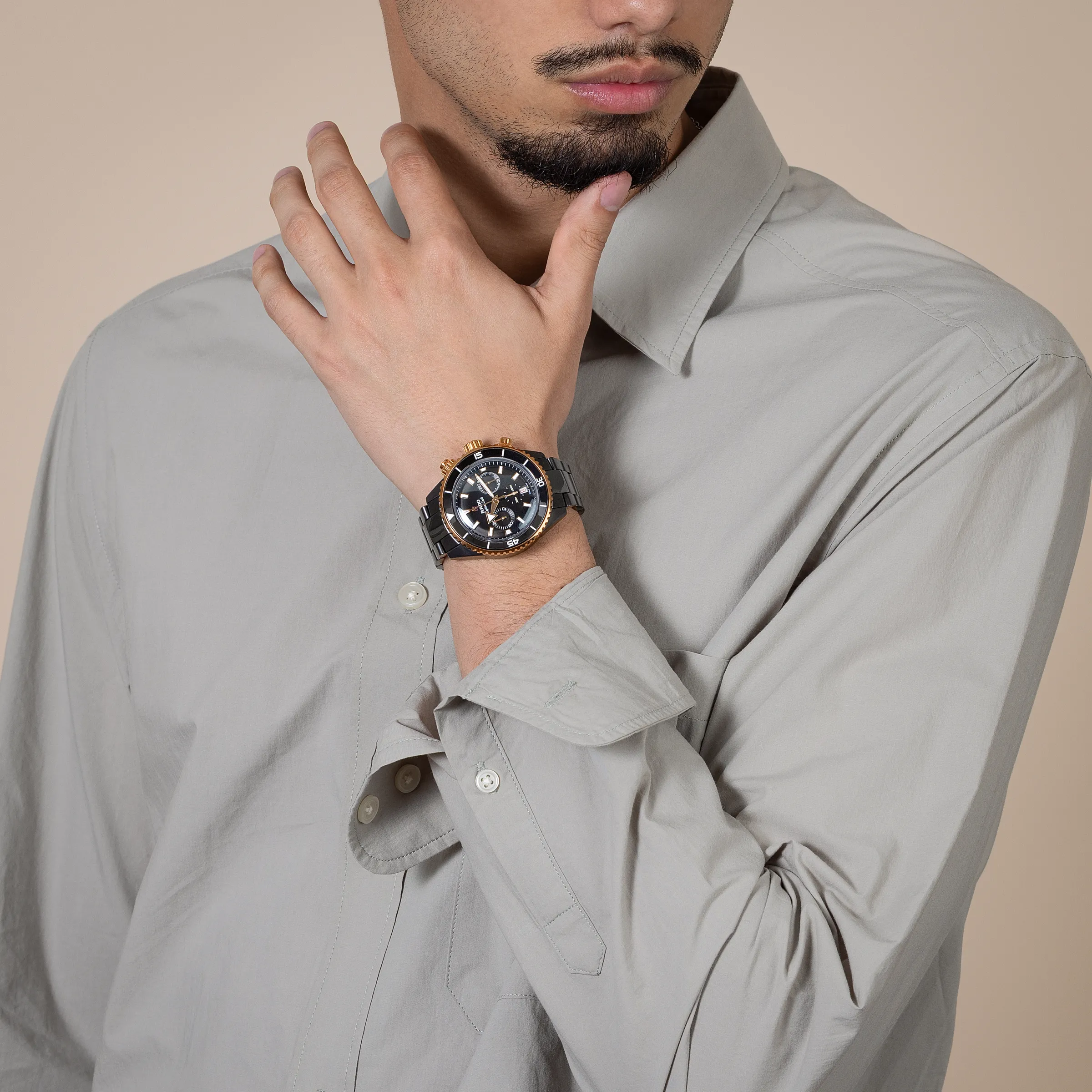 Captain Cook High-Tech Ceramic Automatic Chronograph*Rado Clearance