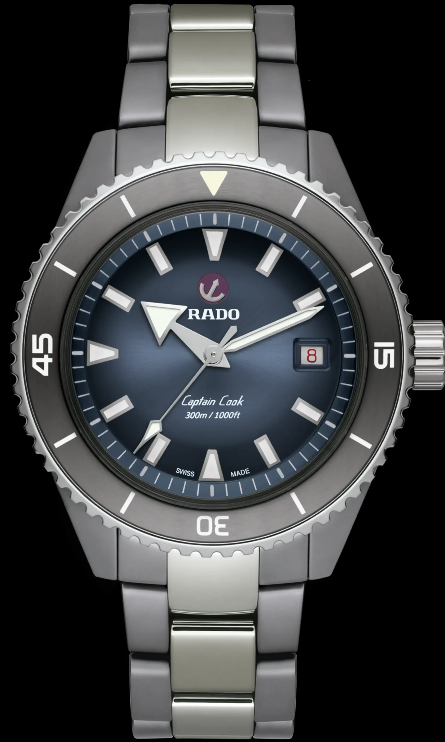 Captain Cook High-Tech Ceramic Diver*Rado New