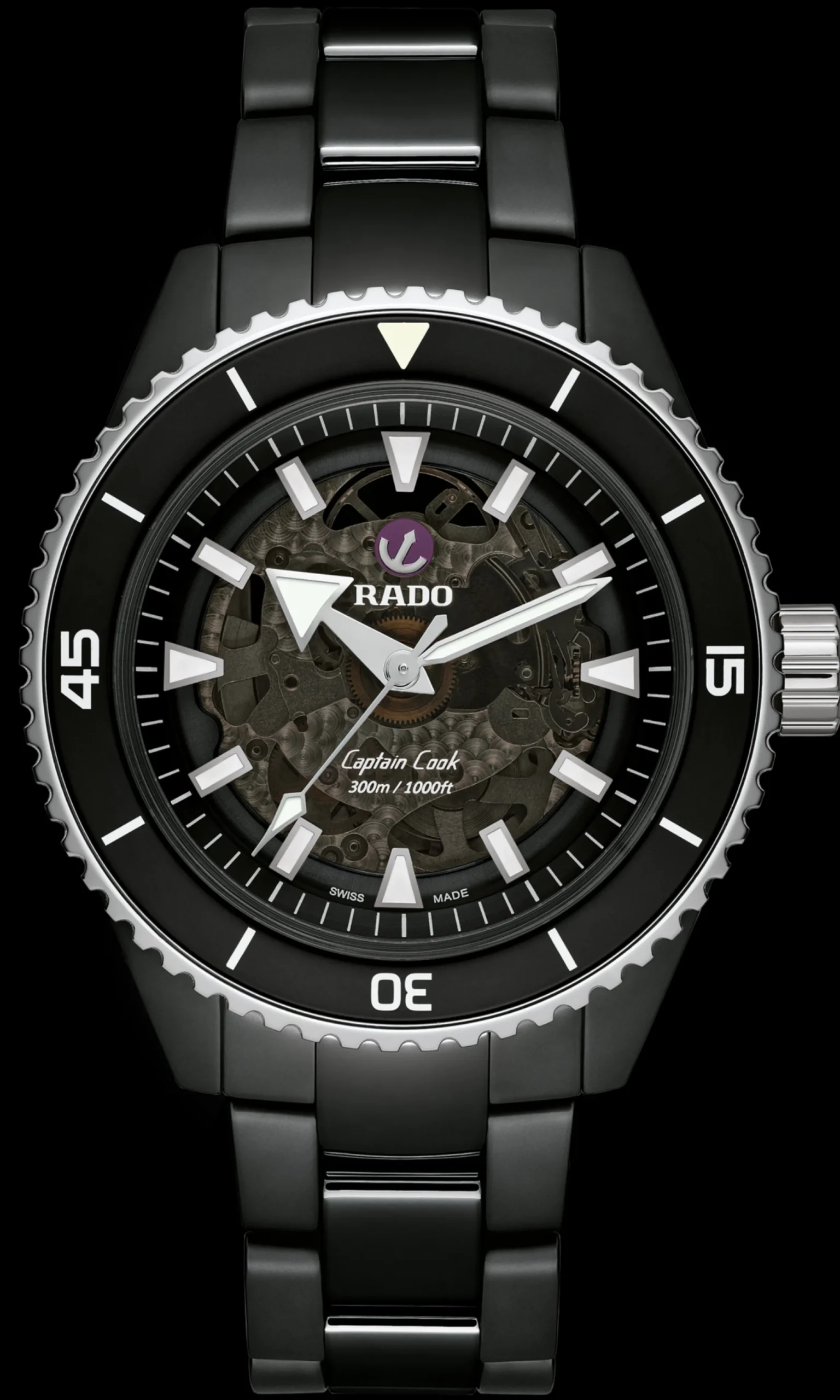 Captain Cook High-Tech Ceramic*Rado Sale