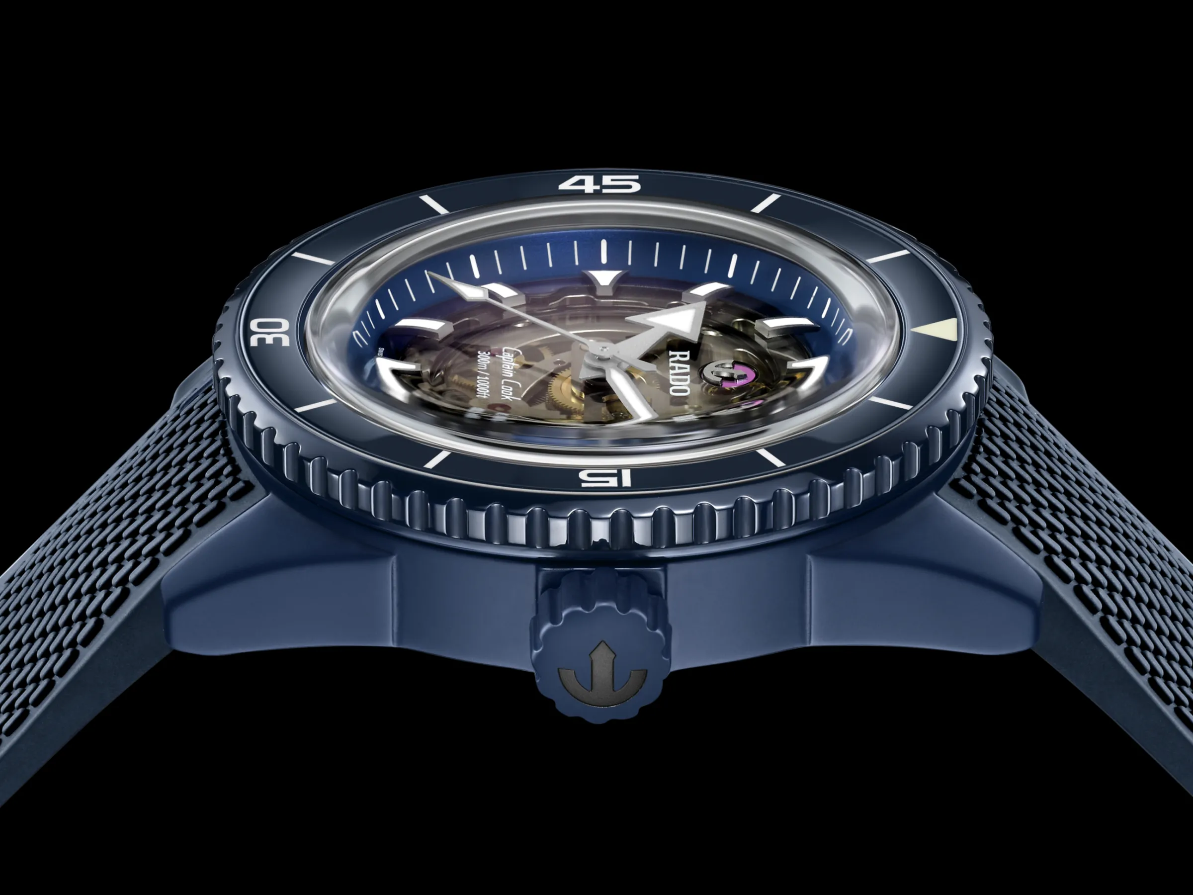 Captain Cook High-Tech Ceramic Skeleton*Rado Hot