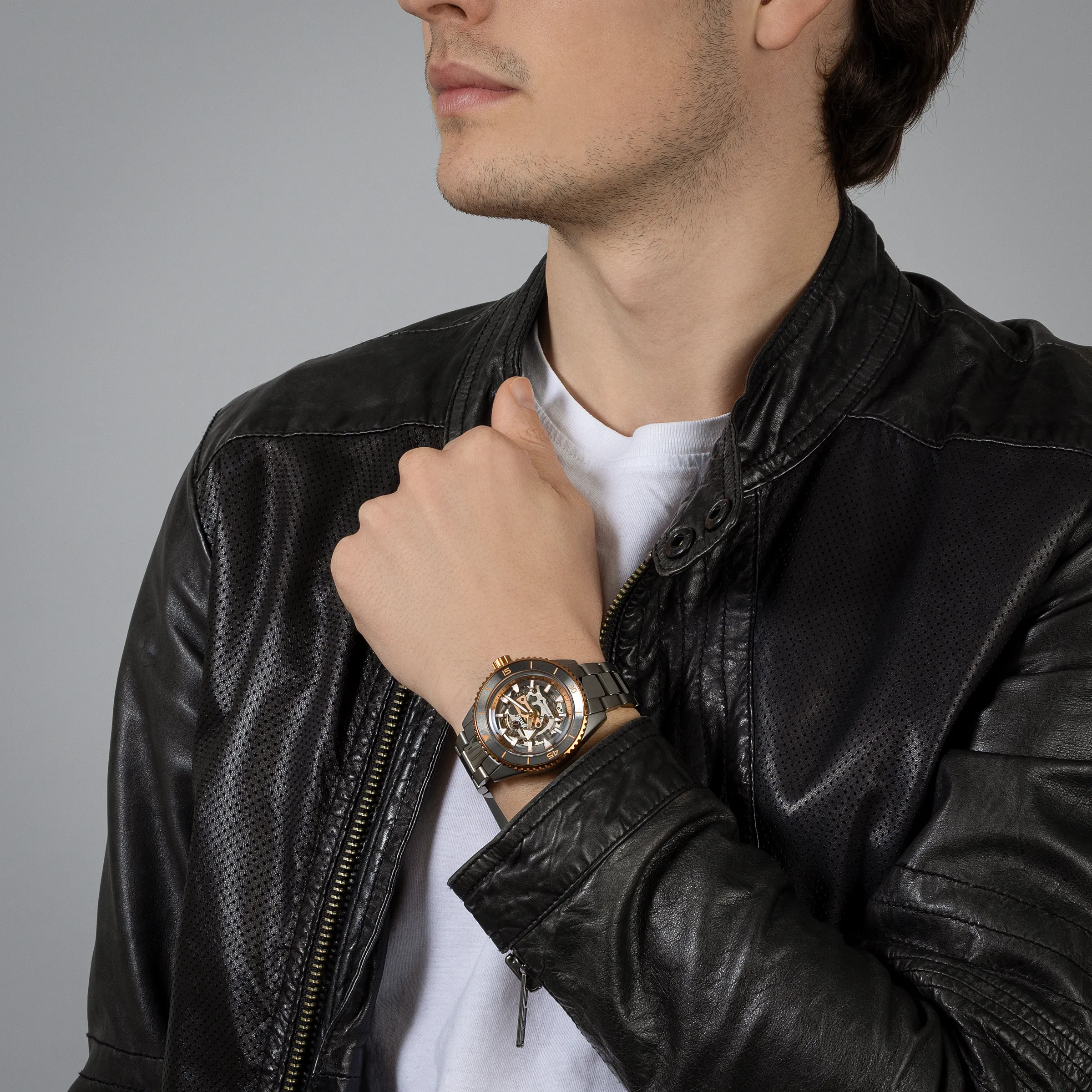 Captain Cook High-Tech Ceramic Skeleton*Rado Sale