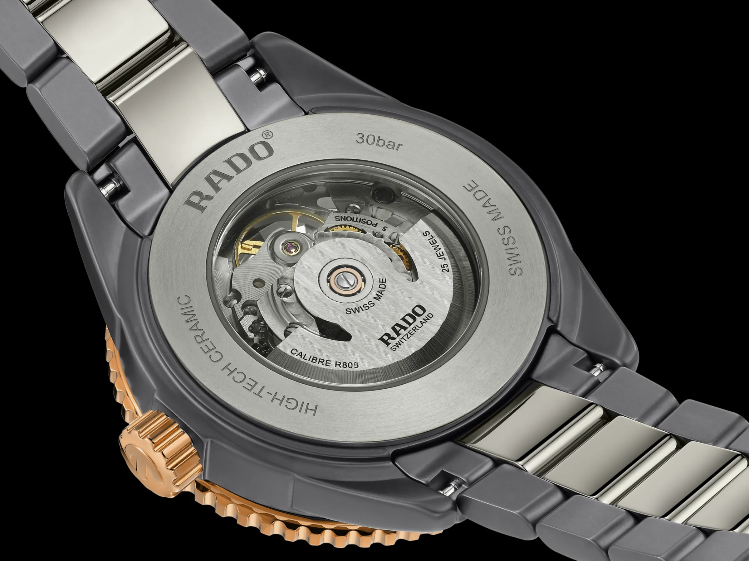 Captain Cook High-Tech Ceramic Skeleton*Rado Sale