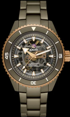 Captain Cook High-Tech Ceramic Skeleton*Rado Best
