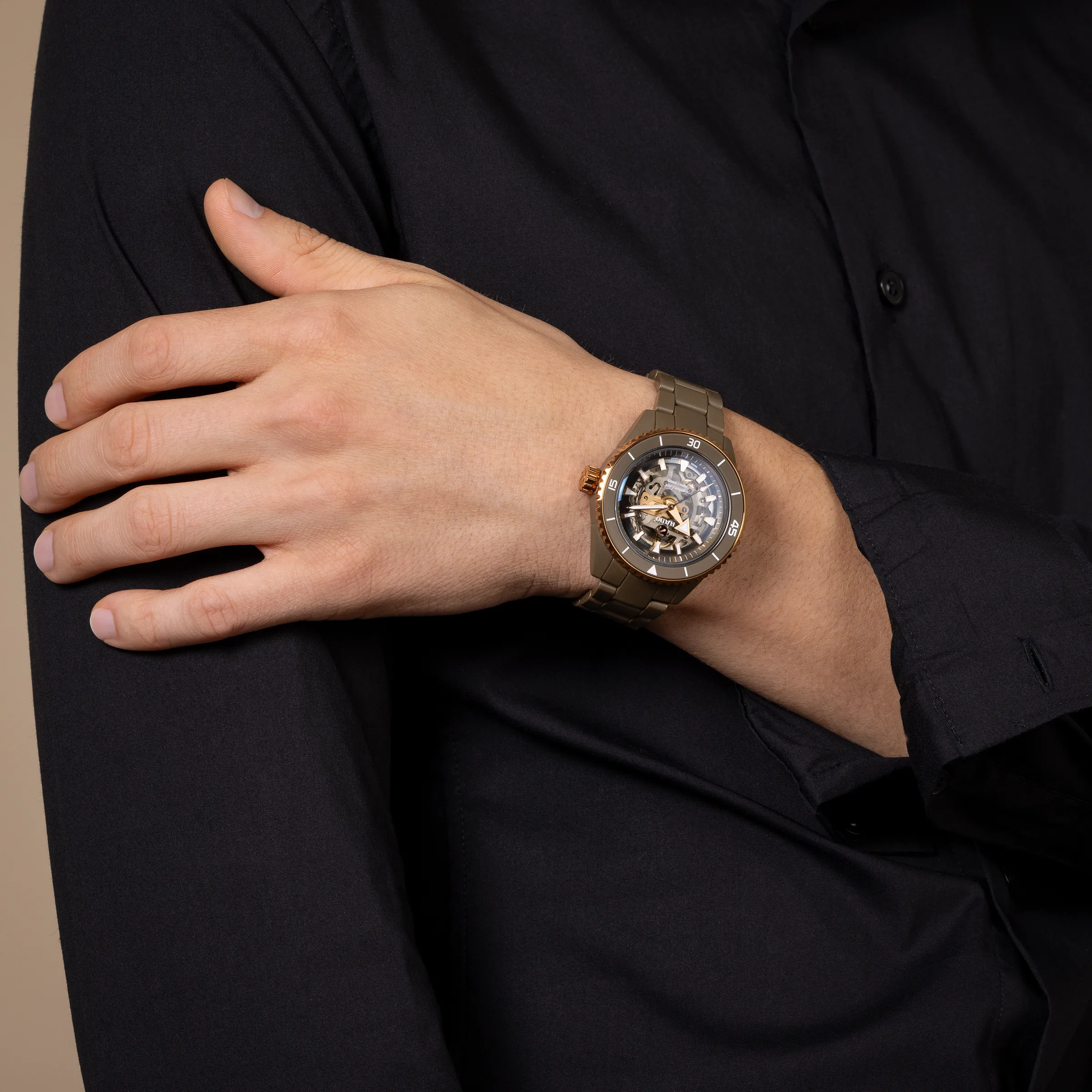Captain Cook High-Tech Ceramic Skeleton*Rado Best