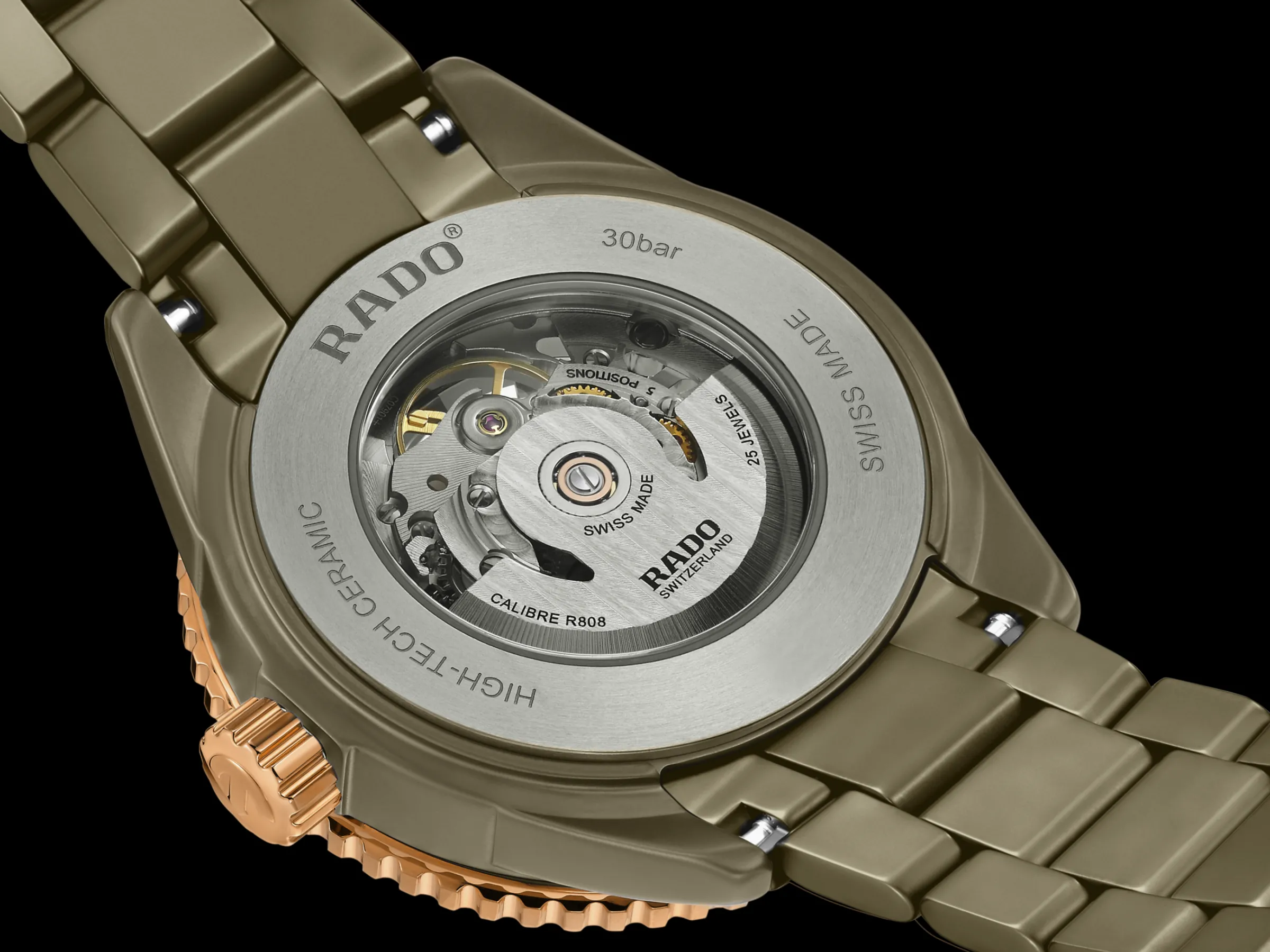 Captain Cook High-Tech Ceramic Skeleton*Rado Best