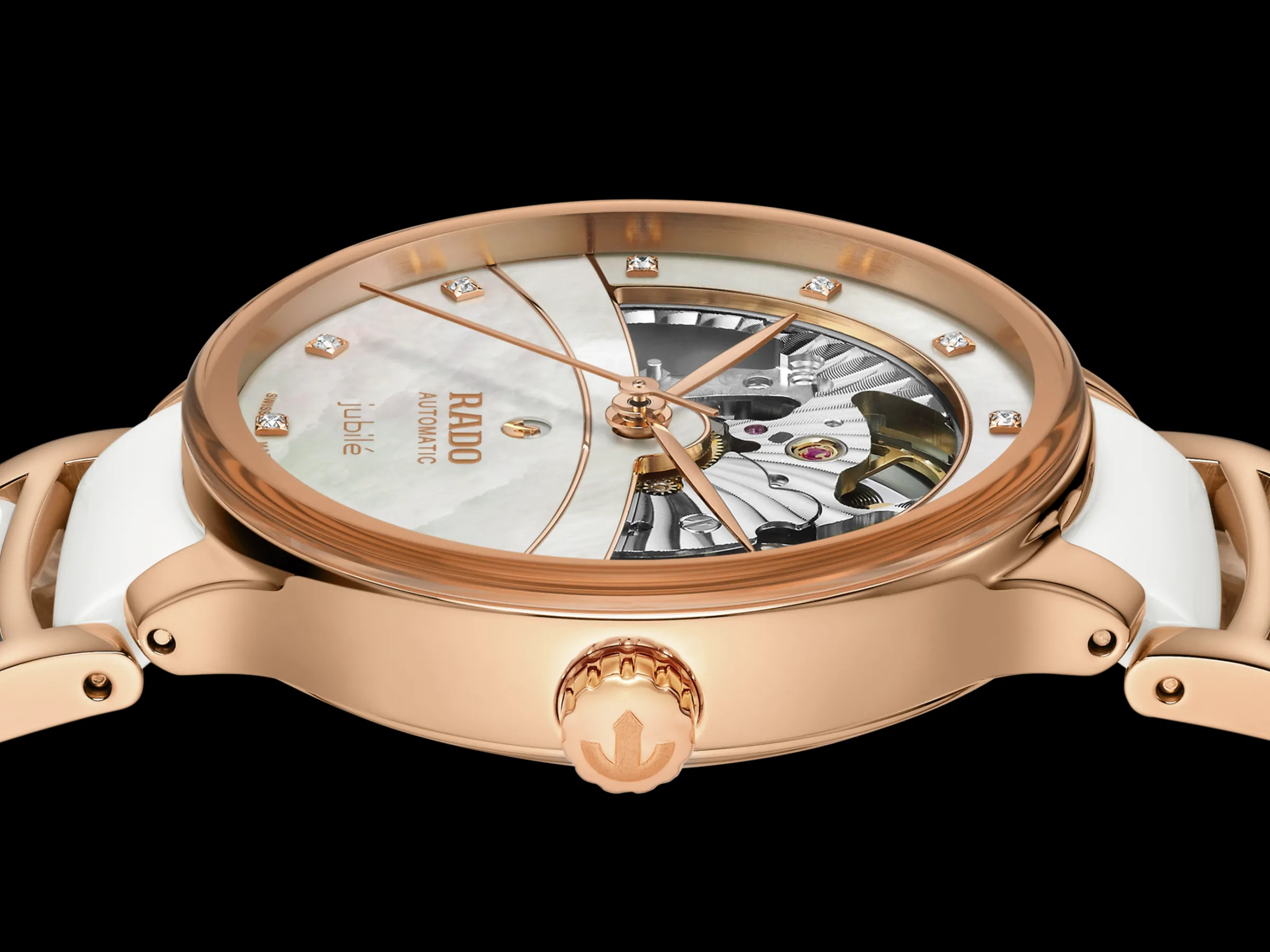 Centrix Automatic Diamonds Open Heart*Rado Discount
