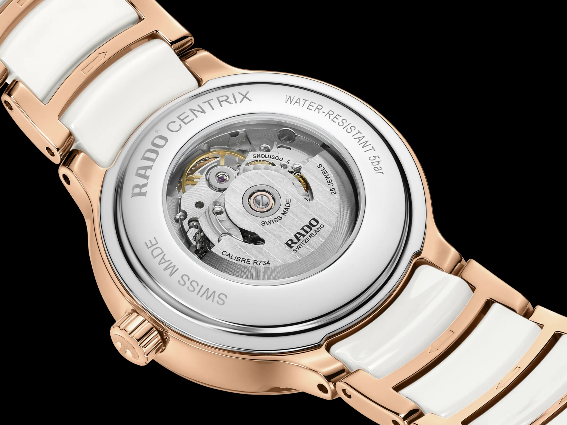 Centrix Automatic Diamonds Open Heart*Rado Discount