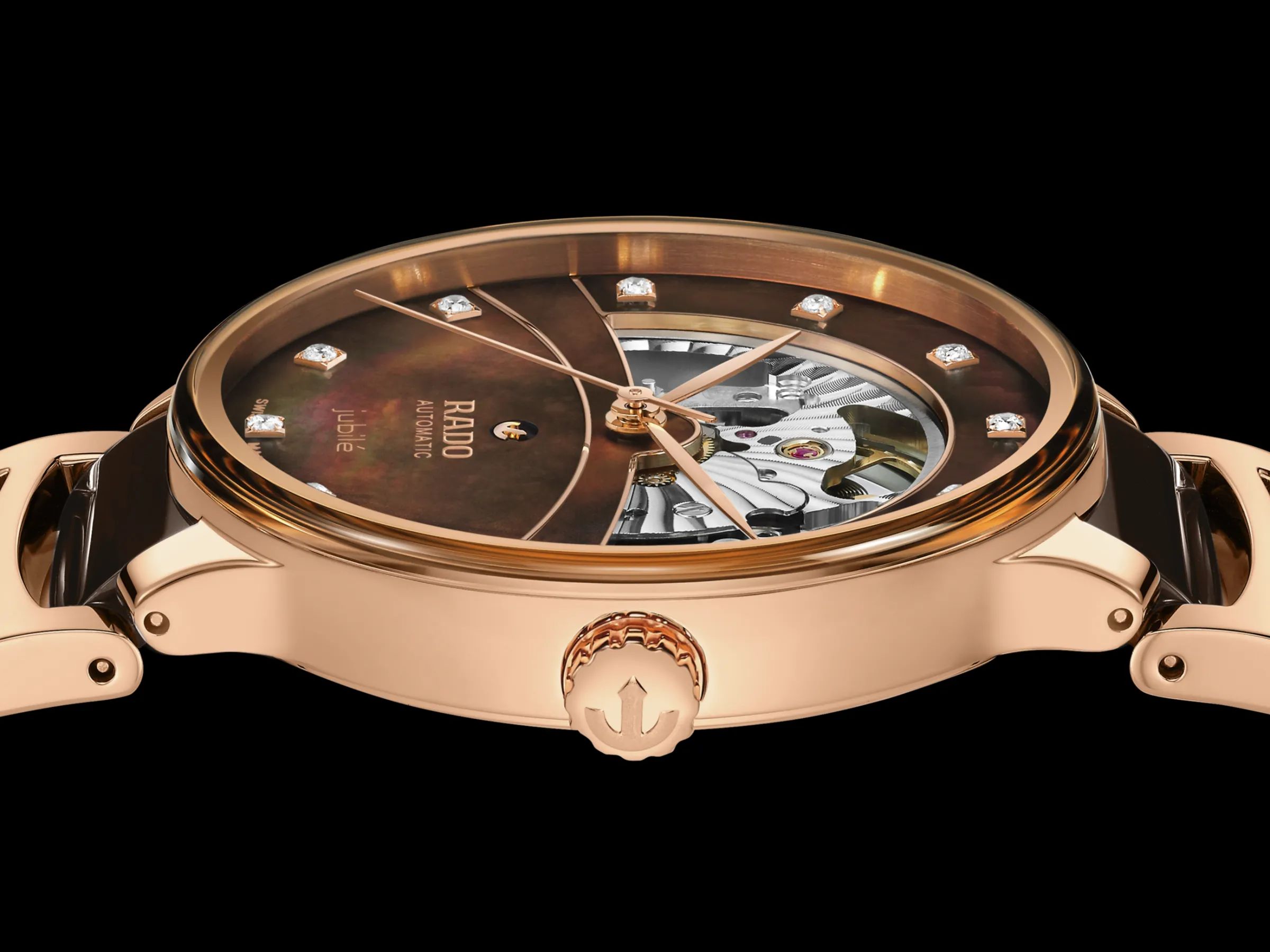 Centrix Automatic Diamonds Open Heart*Rado Clearance