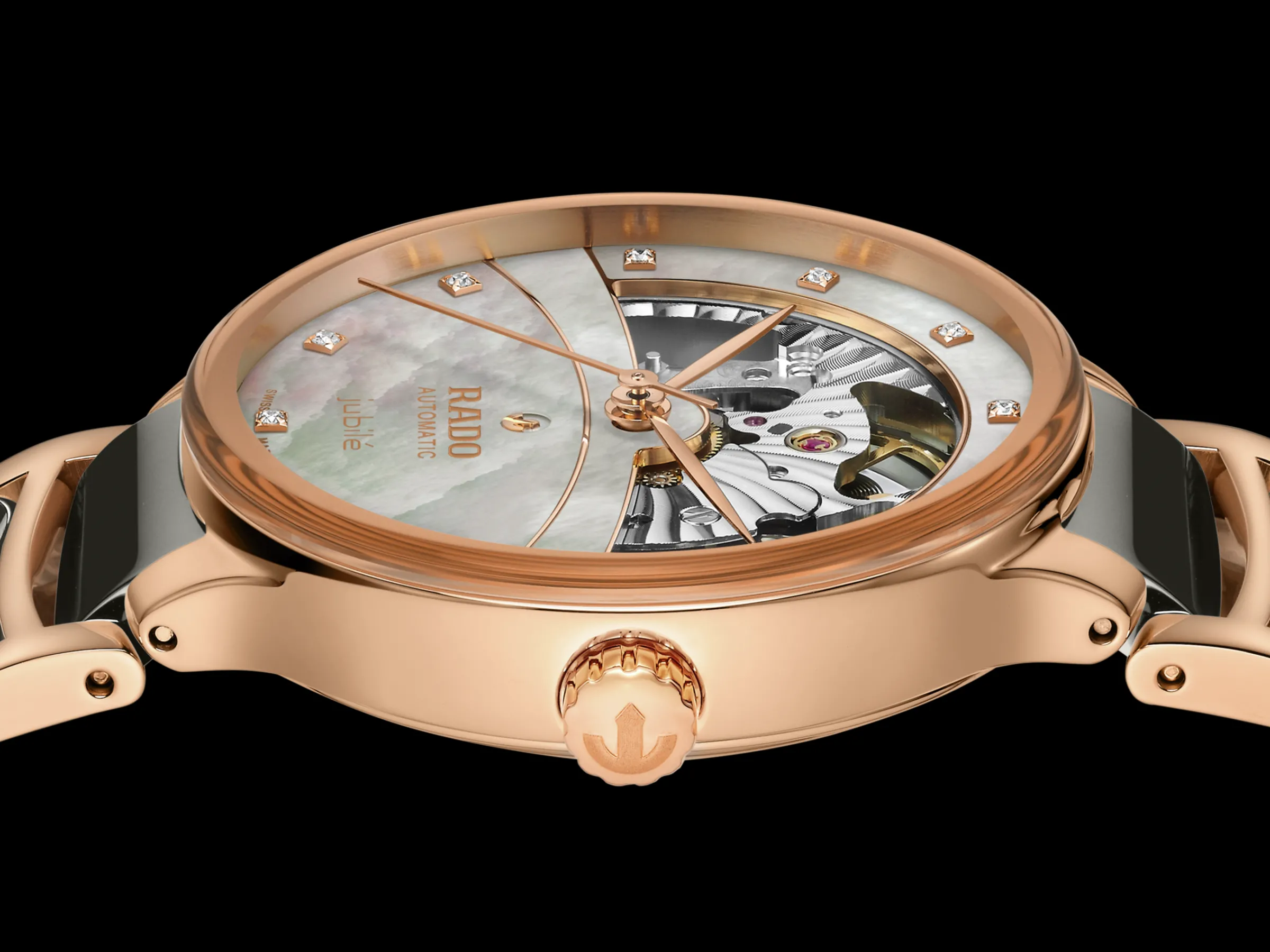 Centrix Automatic Diamonds Open Heart*Rado