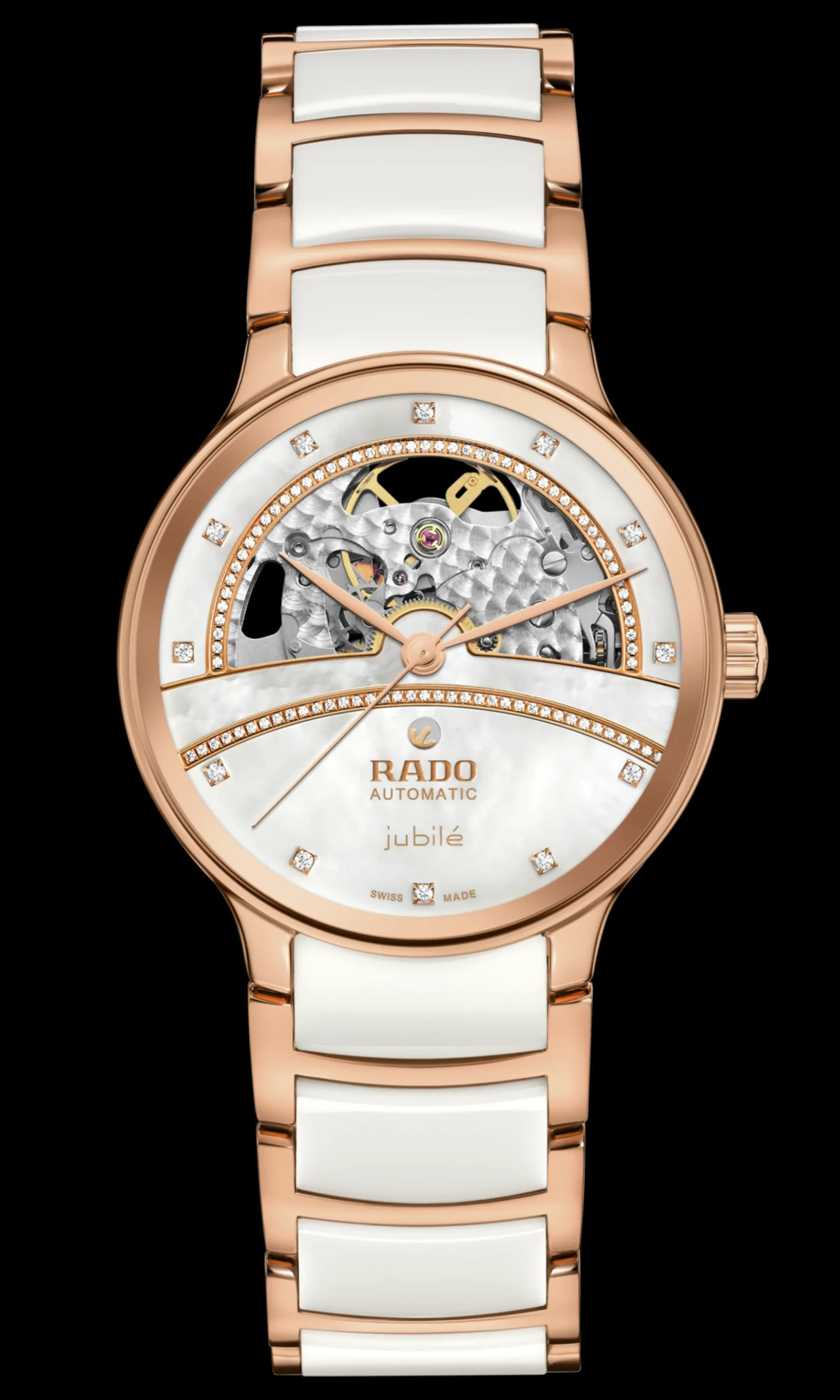 Centrix Automatic Diamonds Open Heart*Rado Outlet