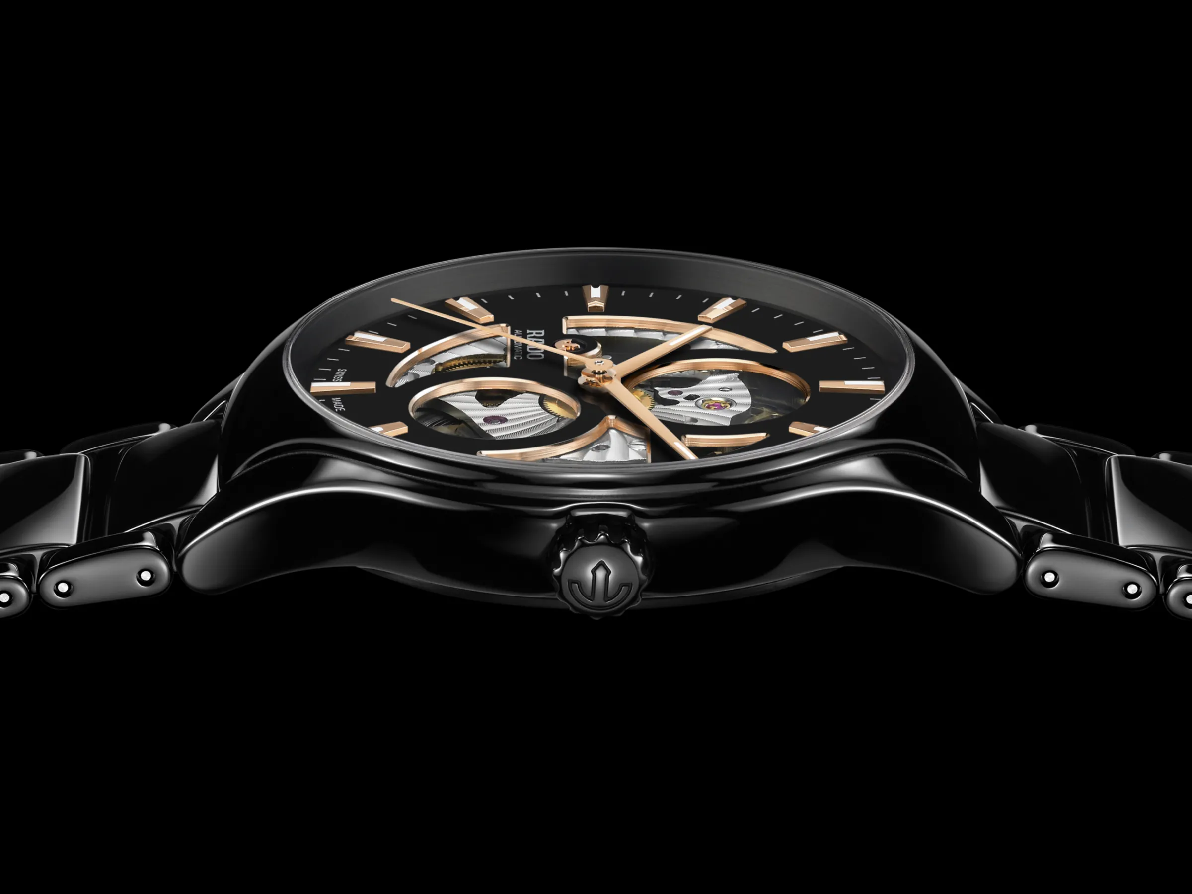 True Round Automatic Open Heart*Rado New