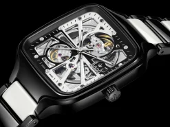 True Square Automatic Open Heart Diamonds Limited Edition*Rado Sale
