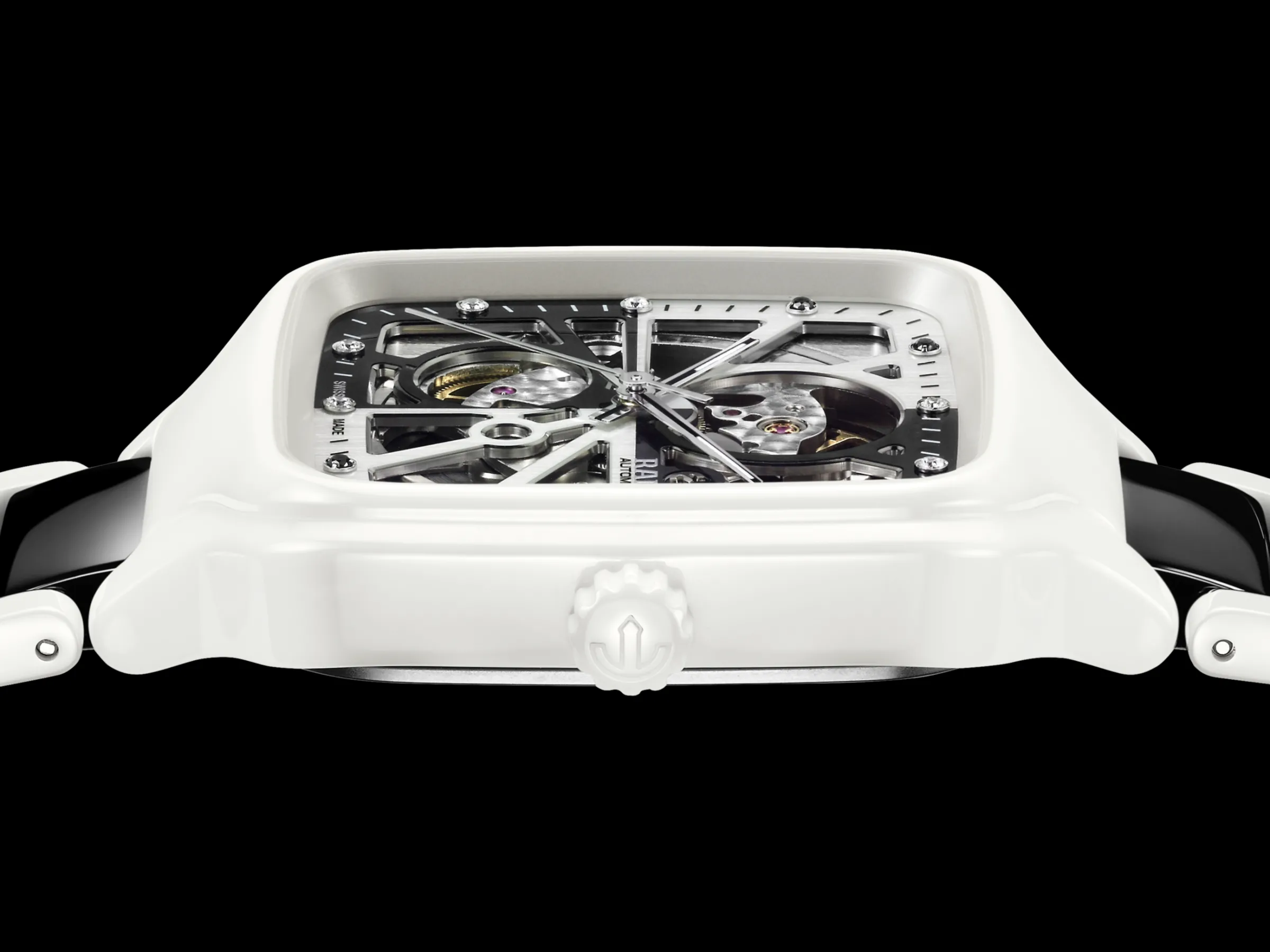 True Square Automatic Open Heart Diamonds Limited Edition*Rado Outlet