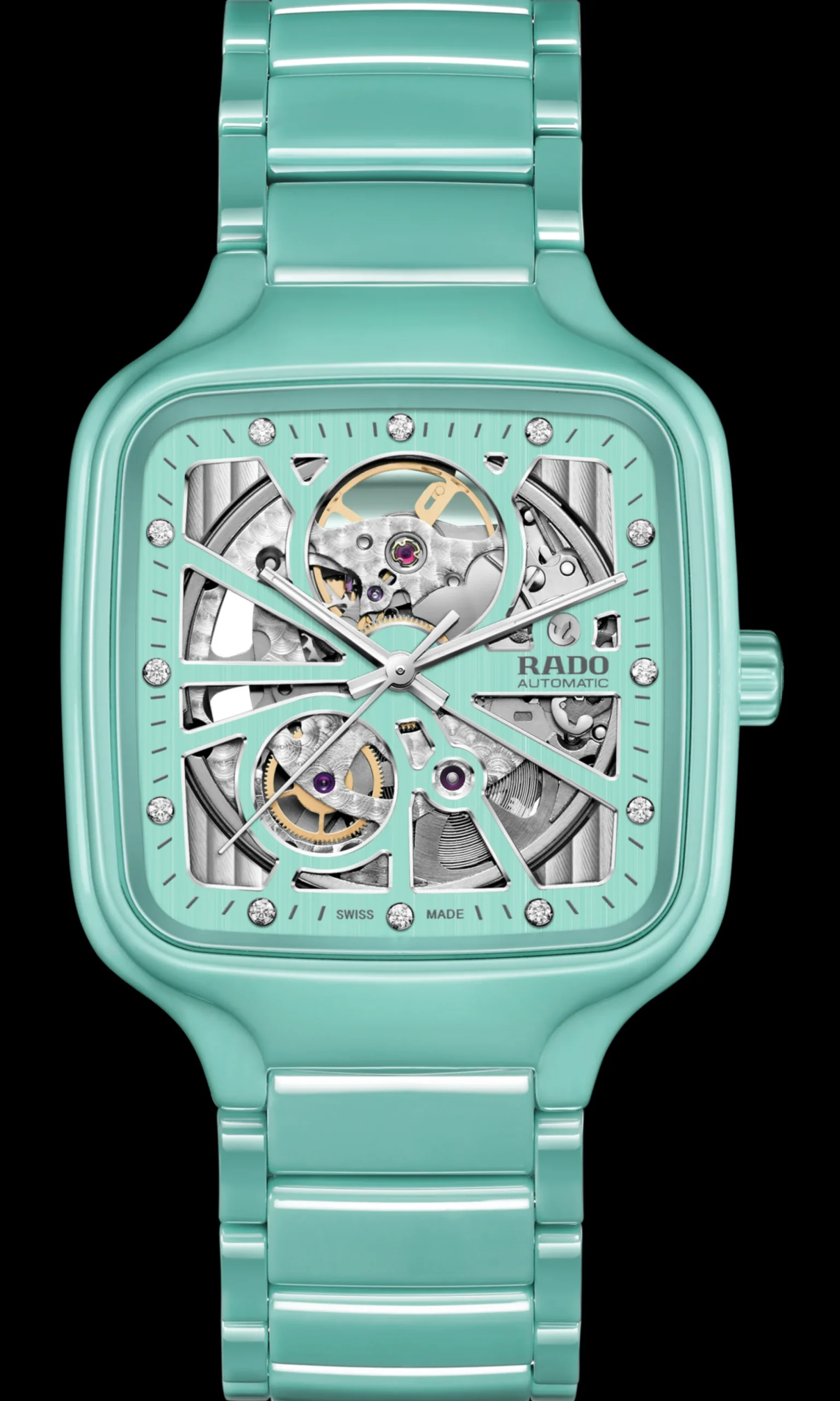 True Square Automatic Open Heart*Rado Online
