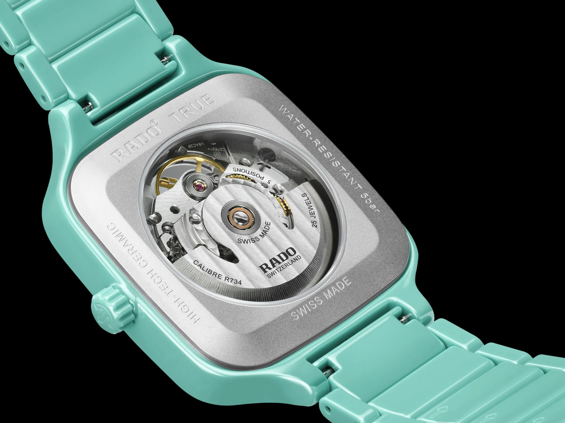 True Square Automatic Open Heart*Rado Online
