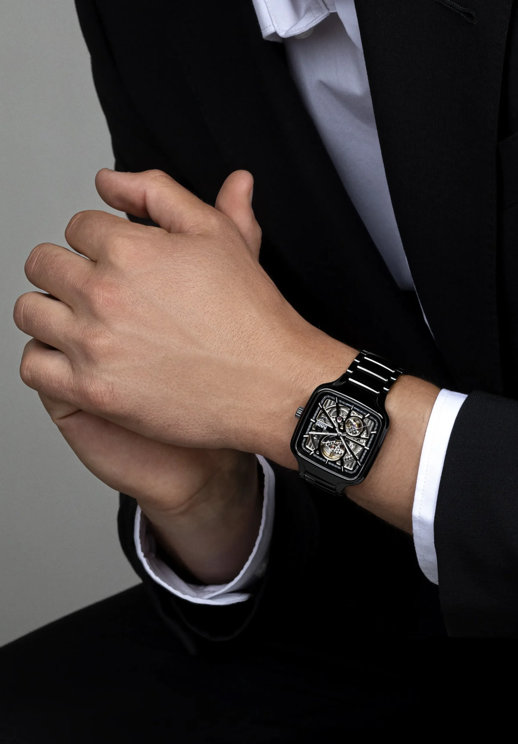 True Square Automatic Open Heart*Rado