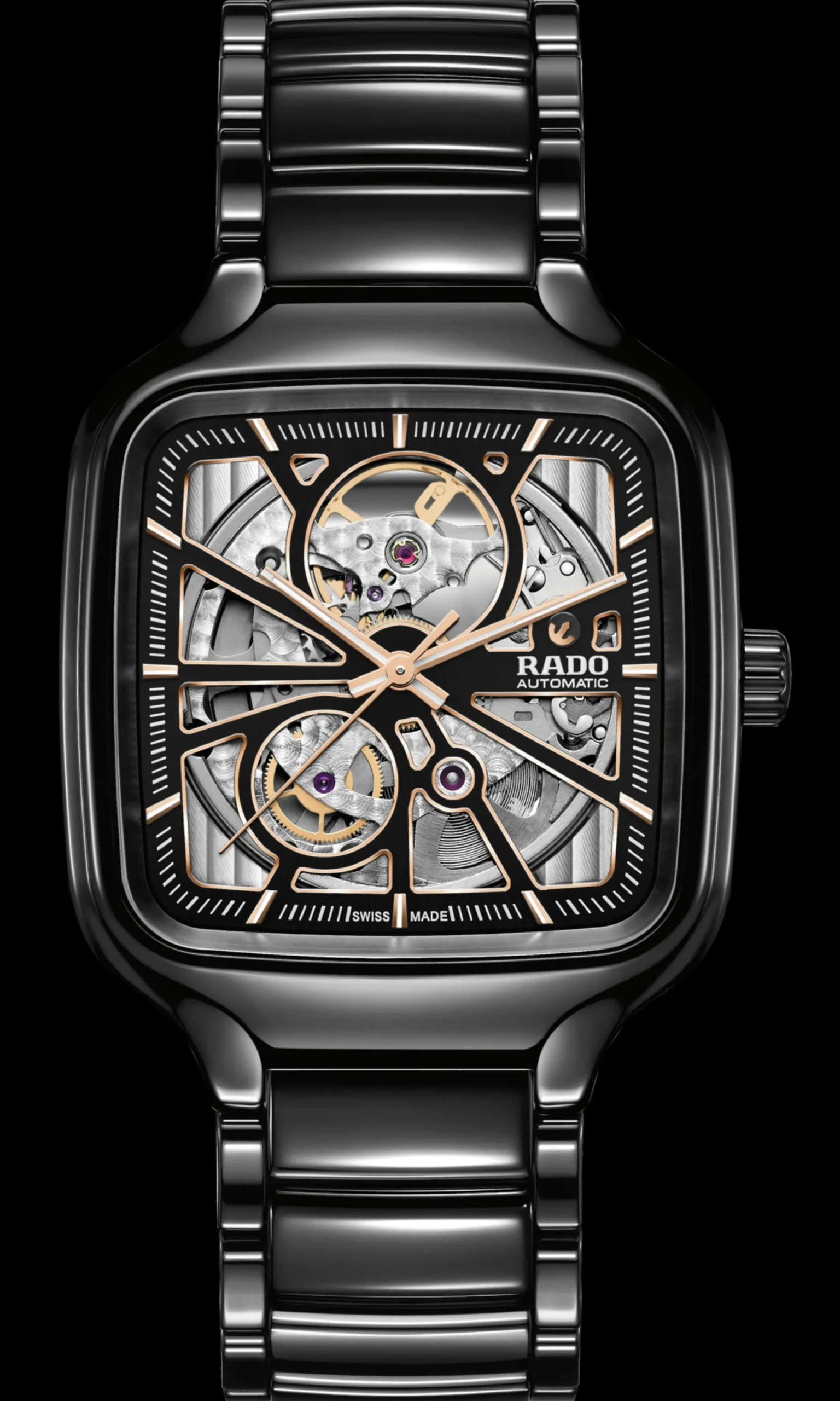 True Square Automatic Open Heart*Rado Hot