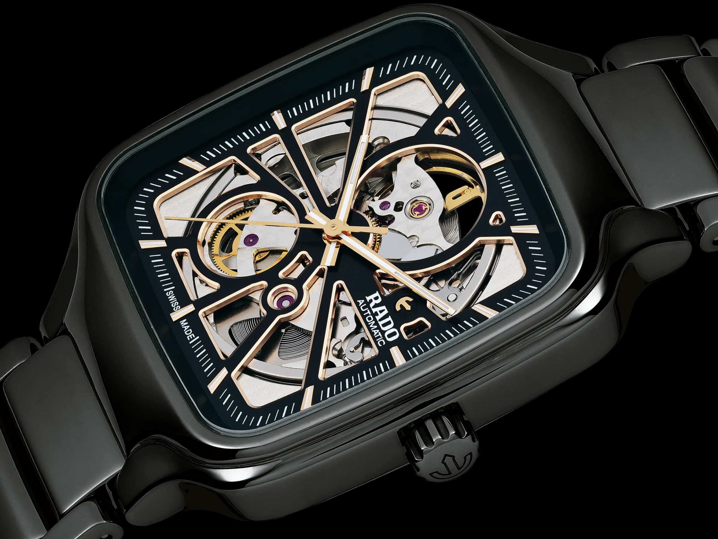 True Square Automatic Open Heart*Rado Hot
