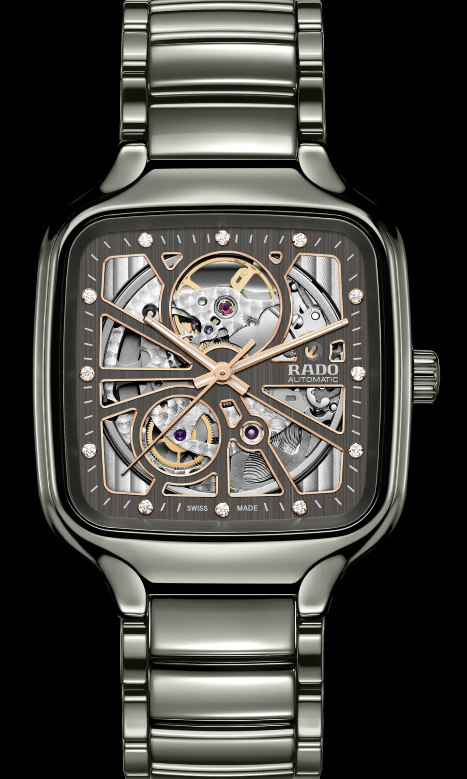 True Square Automatic Open Heart*Rado