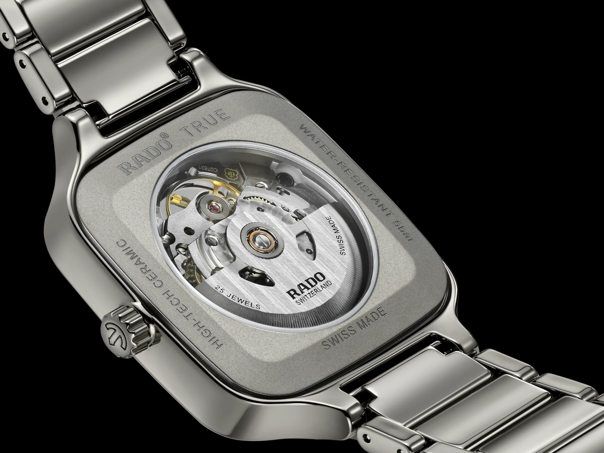 True Square Automatic Open Heart*Rado