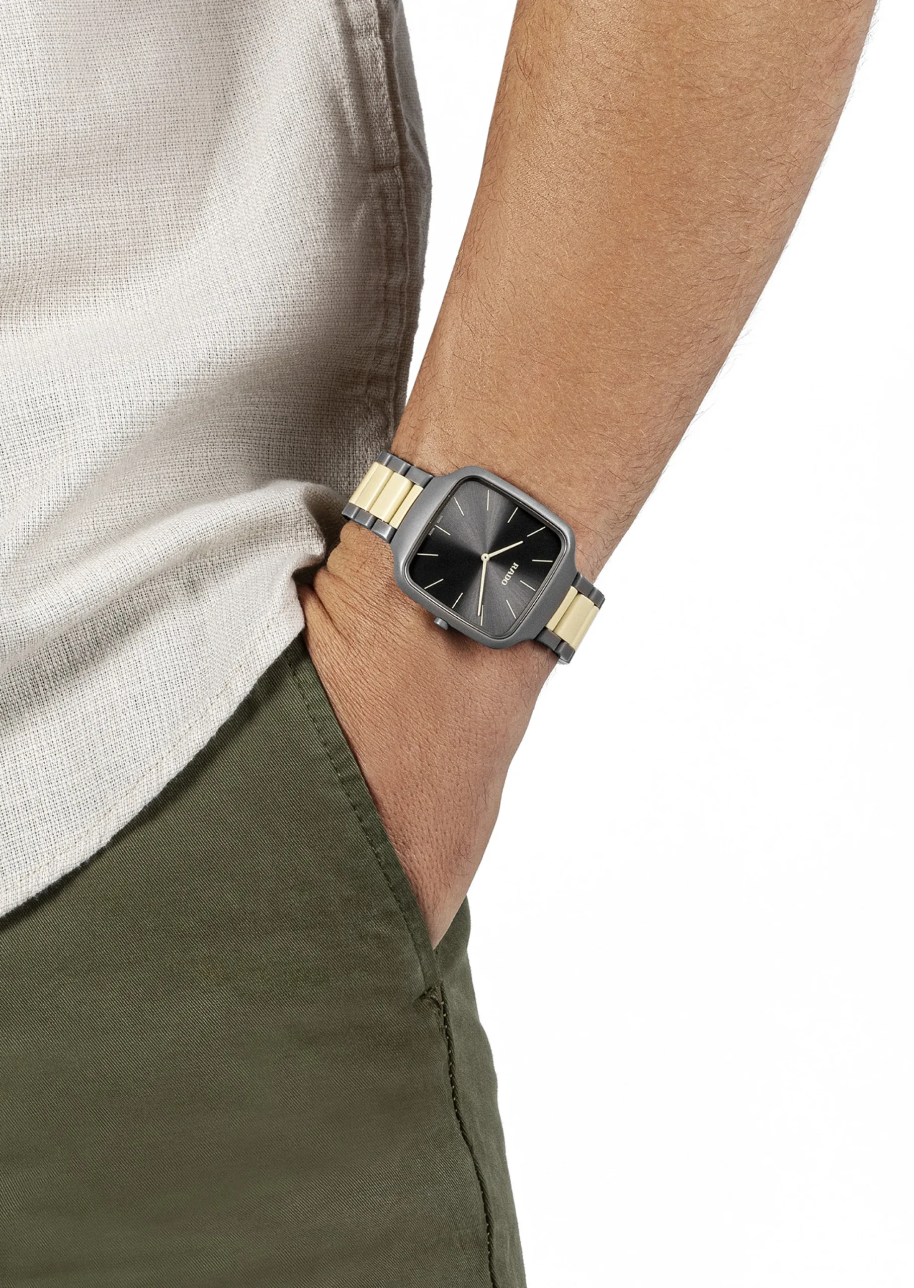 True Square Thinline Les Couleurs™ Le Corbusier*Rado Sale