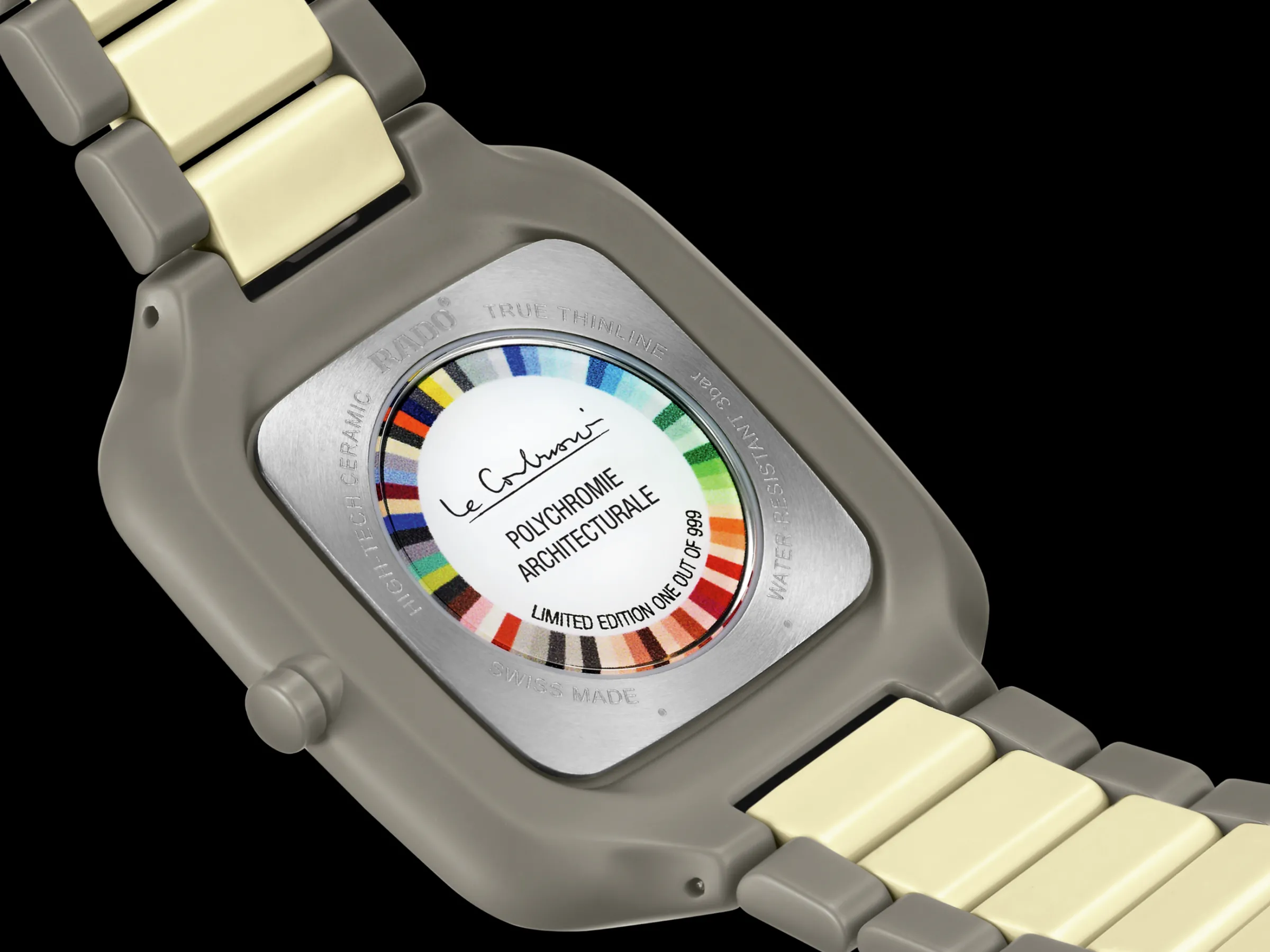 True Square Thinline Les Couleurs™ Le Corbusier*Rado Sale