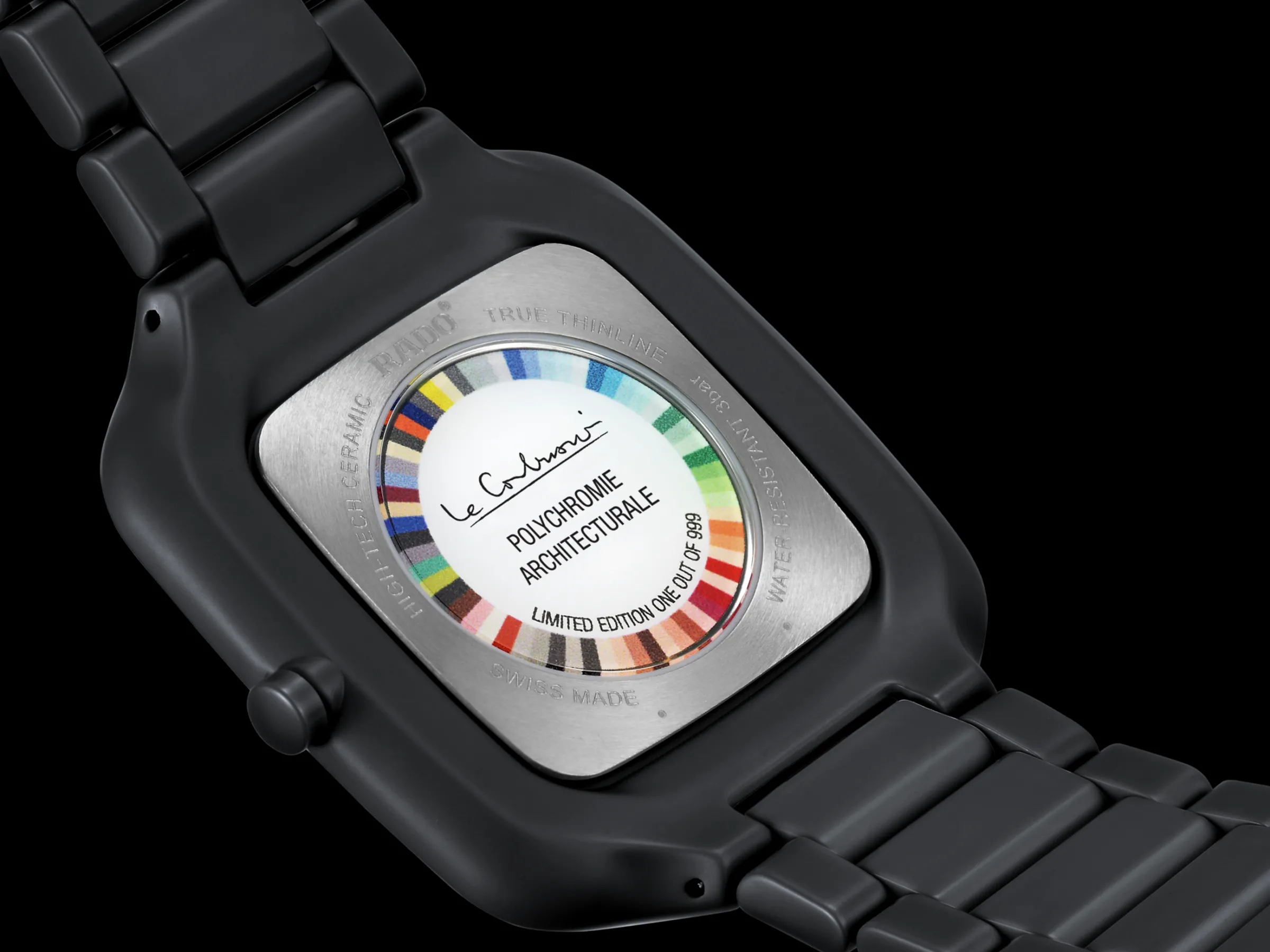 True Square Thinline Les Couleurs™ Le Corbusier*Rado Discount