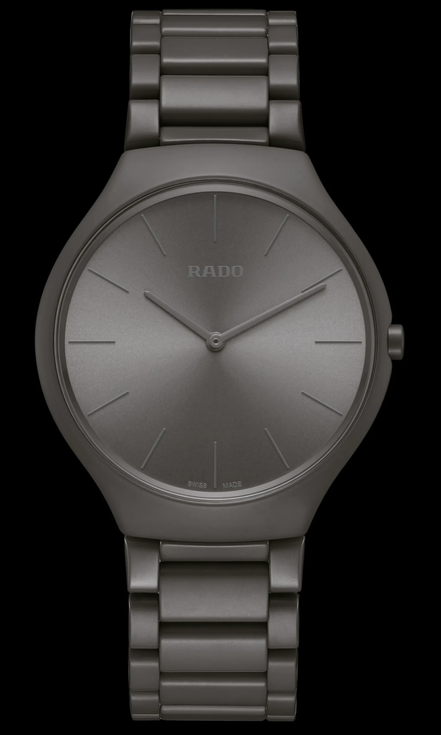 True Thinline Les Couleurs™ Le Corbusier Iron grey 32010*Rado Discount