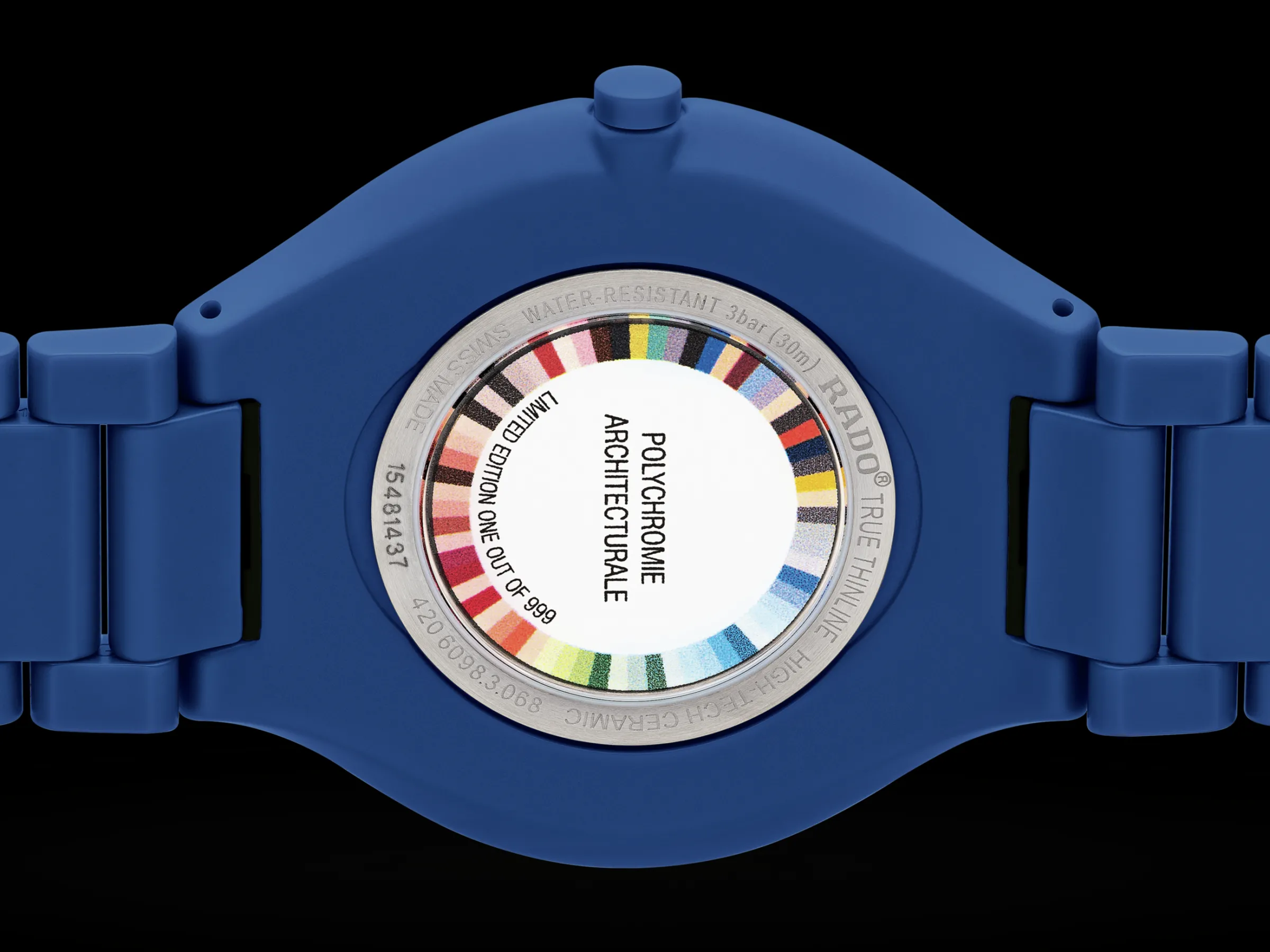True Thinline Les Couleurs™ Le Corbusier Spectacular ultramarine 4320K*Rado Online