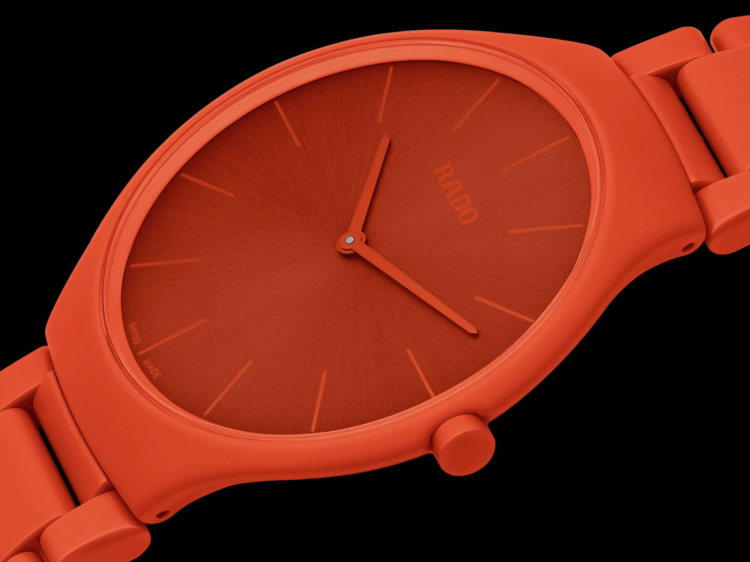 True Thinline Les Couleurs™ Le Corbusier Powerful orange 4320S*Rado Outlet
