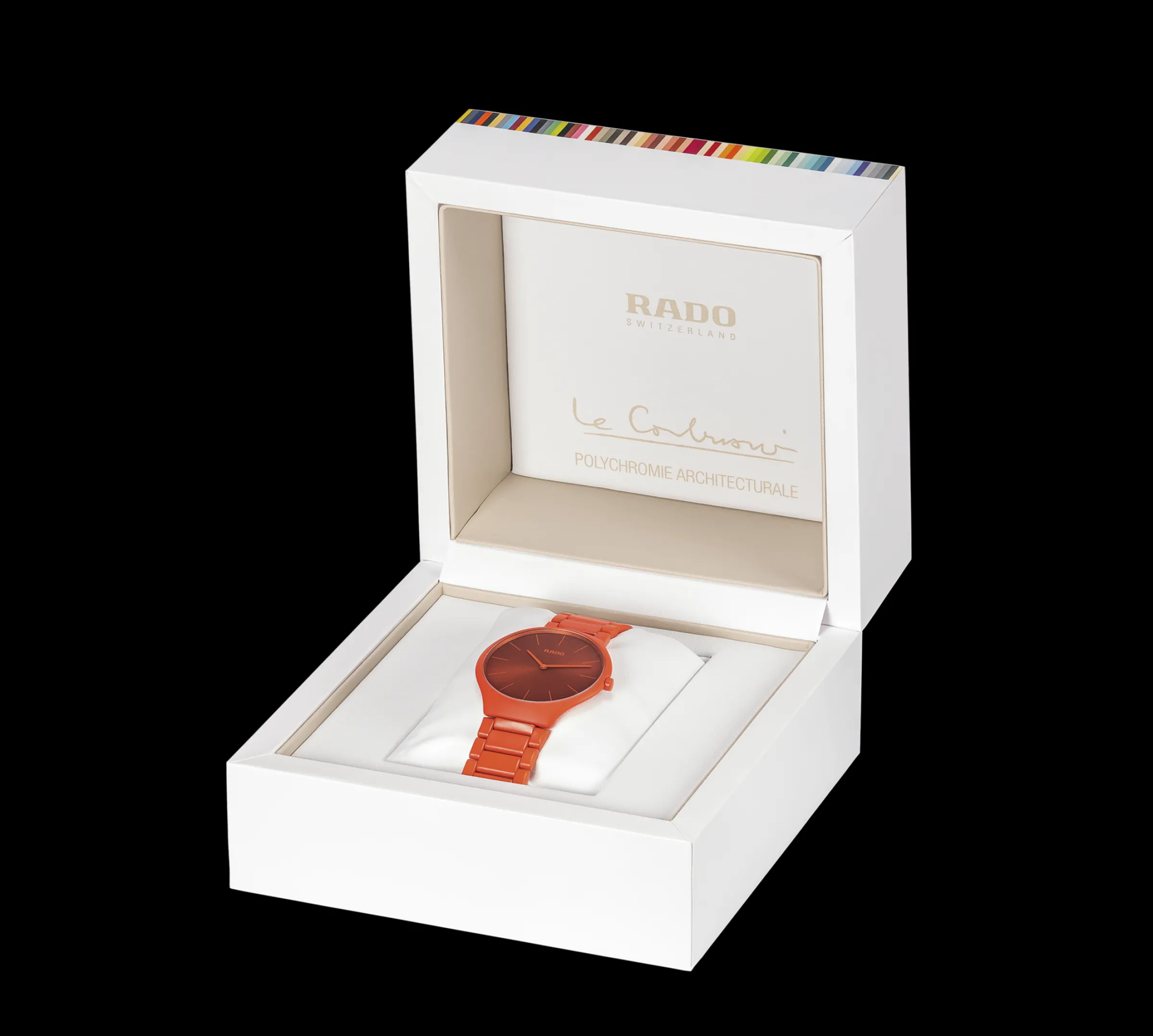 True Thinline Les Couleurs™ Le Corbusier Powerful orange 4320S*Rado Outlet
