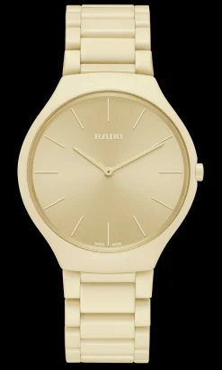 True Thinline Les Couleurs™ Le Corbusier Cream white 32001*Rado New