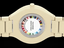 True Thinline Les Couleurs™ Le Corbusier Cream white 32001*Rado New
